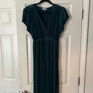 Baltic Born Emerald Green Long Dress